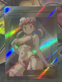 Pokemon Nurse Joy Anime Waifu Custom DIY Trainer Art Pokemon card - Image 2