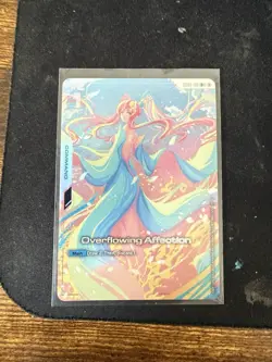 Gundam Card Game - Overflowing Affection GD01-118 U+ Alt Art English NM - Image 1