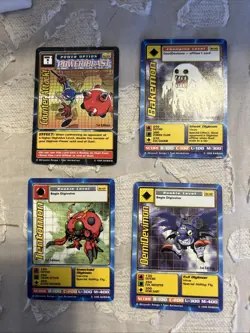 Vintage 1999 Digimon Card Lot - 12 Cards - Image 3