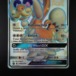 Drampa GX SV80/SV94 Pokemon Hidden Fates Holo Full Art Card - Image 3