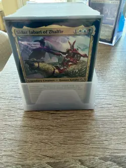 Opened, Double Sleeved MTG March of the Machine Commander Deck (Cavalry Charge) - Image 1