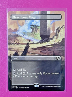 *Bleachbone Verge* (Borderless) -Aetherdrift (DFT) #371- NM Reg Rare - - Image 1