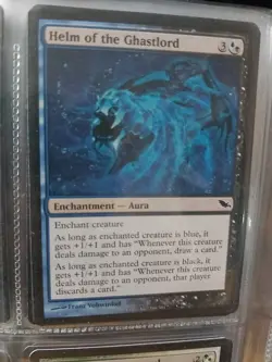 Mtg Helm Of The Ghastlord Moderately Played - Image 1