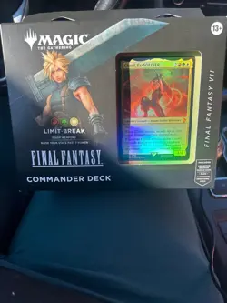 Magic the Gathering Final Fantasy Commander Deck LIMIT BREAK FFVII - NEW - Image 1
