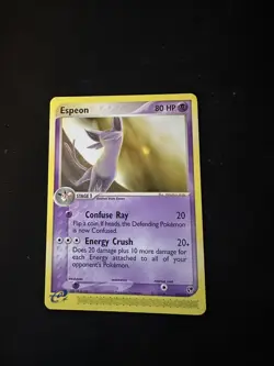 Espeon 16/100 ex Sandstorm Non Holo Rare Pokemon Lightly Played - Image 1