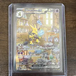 Alakazam ex 201/165 Sv: Scarlet & Violet 151 Holo Pokemon SIR - Image 1