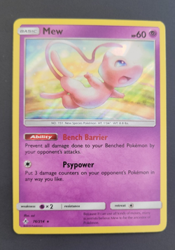 Mew Holo Rare 76/214 Pokemon Unbroken Bonds NM - Image 1