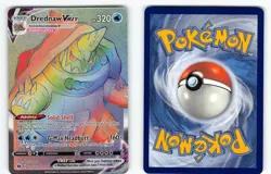 DREDNAW VMAX 075/073 RARE RAINBOW CHAMPION'S PATH POKEMON NM - Image 1