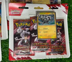 8x Pokemon Destined Rivals 3 Pack Blister Lot of 8 Sealed - Image 3