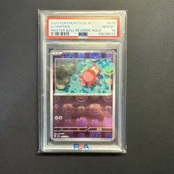 PSA 10 - Pokemon Slowpoke - Japanese 151 Master Ball Reverse Holo - 079/165 SV2a - Image 4