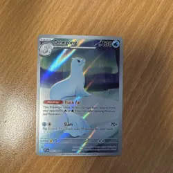 Pokemon Mega Evolution Phantasmal Flames Dewgong 097/094 Illustration Rare IR - Image 2