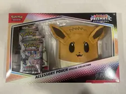 Pokemon Prismatic Evolutions Eevee Accessory Pouch Special Collection New Sealed - Image 1