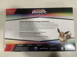 Pokemon Prismatic Evolutions Eevee Accessory Pouch Special Collection New Sealed - Image 2