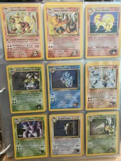 Gym Challenge 132/132 Complete Set English Vintage NM-MP Pokemon Some 1st Ed - Image 1