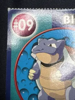 Blastoise #09 Pokemon Burger King Perforated PokeTrivia Mewtwo Strikes Back - Image 5