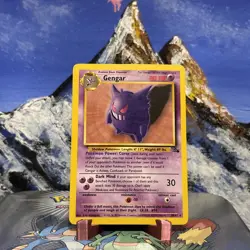 Gengar - 20/62 Pokemon Fossil - WOTC Regular LP- - Image 1
