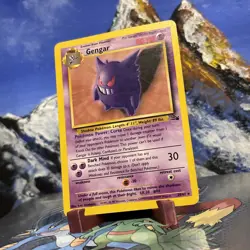Gengar - 20/62 Pokemon Fossil - WOTC Regular LP- - Image 2