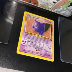 Gengar - 20/62 Pokemon Fossil - WOTC Regular LP- - Image 5