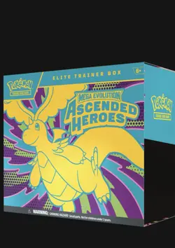Ascended Heroes Pokemon Center Elite Trainer Box (ETB) - PRESALE/PREORDER x1 - Image 1