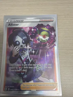 Pokemon TCG Allister Trainer Full Art TG24/TG30 Astral Radiance [NM] - Image 1