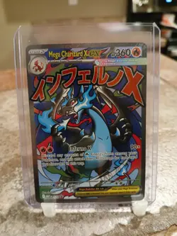 Pokemon TCG Mega Charizard EX 023 SIR Promo Special Illustration - Image 1
