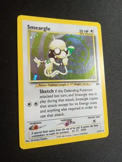 2001 POKEMON NEO DISCOVERY SMEARGLE HOLO #11/75 RARE - Image 2