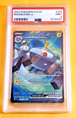 2023 Pokemon Scarlet & Violet MAGNEZONE EX #226 PSA 9 Mint - Image 1