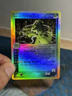 Team Aqua's Cacturne 1/95 Pokemon Ex Team Magma vs. Aqua Reverse Holo Rare MP PL - Image 3