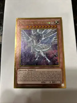 Yu-Gi-Oh! Deep-Eyes White Dragon MVP1-ENG05 - Gold Rare - 1st Edition - NM - Image 1