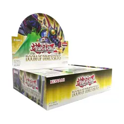 Yugioh Doom of Dimensions Booster Box New in Shrink *Factory Sealed* - Image 1
