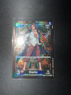 One Piece Shanks (SP) ST16-004 A Fist of Divine Speed Foil NM - Image 1