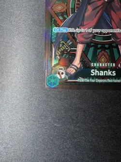 One Piece Shanks (SP) ST16-004 A Fist of Divine Speed Foil NM - Image 5
