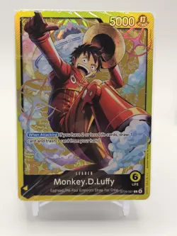 One Piece TCG Monkey D. Luffy ST29-001 Leader Alt + Starter Deck Brick - Image 4