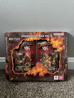 One Piece TCG Illustration Box Vol. 5 Bandai Namco Brand New SEALED [Lot Of 2] - Image 3