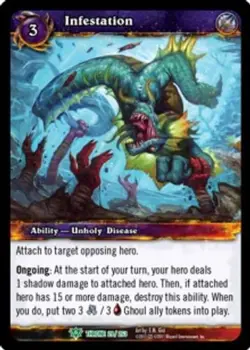Infestation - Throne of the Tides - World of Warcraft TCG - Image 1