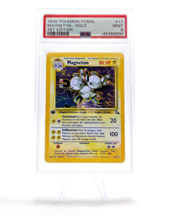 1999 Pokemon Fossil First Edition Mint Magneton - HOLO 11/62 PSA 9 - Image 1