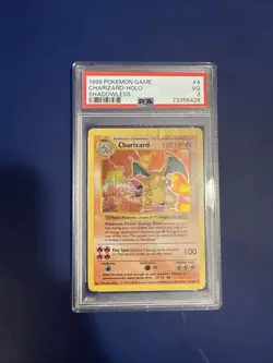 PSA 1999 Holy grail Charizard 004/102 Base Set (Shadowless) Holo - Image 1
