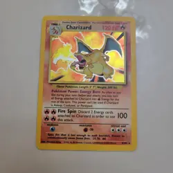 Charizard 4/102 Holo Base Set Unlimited 1999 Pokemon Card - Image 1
