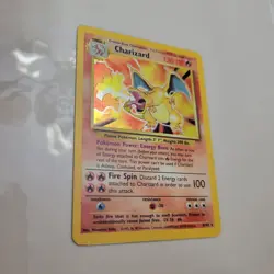 Charizard 4/102 Holo Base Set Unlimited 1999 Pokemon Card - Image 4