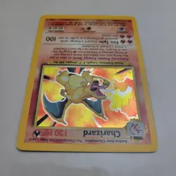 Charizard 4/102 Holo Base Set Unlimited 1999 Pokemon Card - Image 5