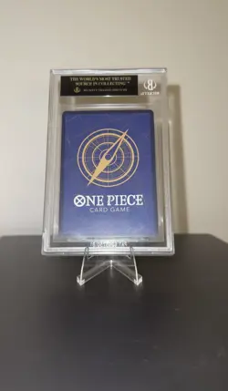 MONKEY D. LUFFY ST01~012 1ST ANNIVERSARY ENGLISH BGS 10 BLACK LABEL ONE PIECE - Image 2