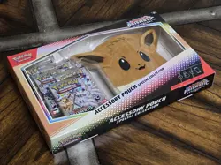 Pokemon Prismatic Evolutions Accessory Pouch Special Collection Sealed box - Image 3