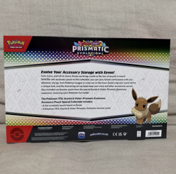 Pokemon Prismatic Evolutions Accessory Pouch Special Collection New Sealed - Image 2