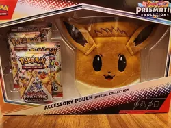 Pokemon Prismatic Evolutions Accessory Pouch Special Collection Lot Of 6 SEALED - Image 2