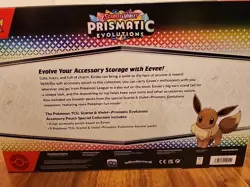 Pokemon Prismatic Evolutions Accessory Pouch Special Collection Lot Of 6 SEALED - Image 5