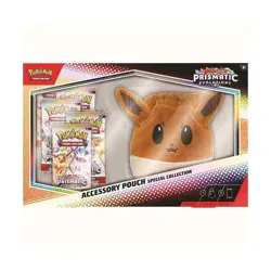 Prismatic Evolutions Eevee Accessory Pouch Special Collection Sealed New Pokemon - Image 1