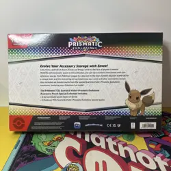 Pokemon Prismatic Evolutions Accessory Pouch Special Collection Eevee New Sealed - Image 2