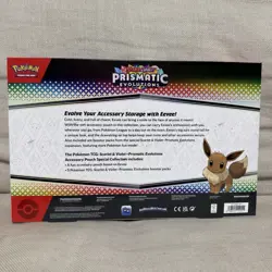 Pokemon Prismatic Evolutions Accessory Pouch Special Collection New Sealed - Image 2
