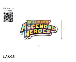 LARGE Pokemon TCG Holographic Sticker Labels - Matte Vinyl Decals for Binder Set - Image 3