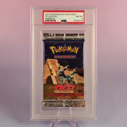 1ST EDITION UMBREON POKEMON NEO DISCOVERY PACK 2001 PSA 8 - Image 1